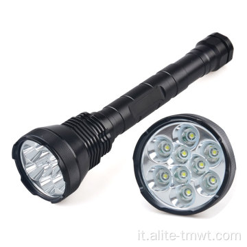 Flashlight a fascio alto 10000lm